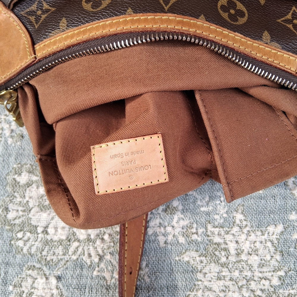 AUTHENTIC Louis Vuitton Odeon PM Monogram Crossbody Bag CA1089 Spain Vintage LV - Picture 11 of 17